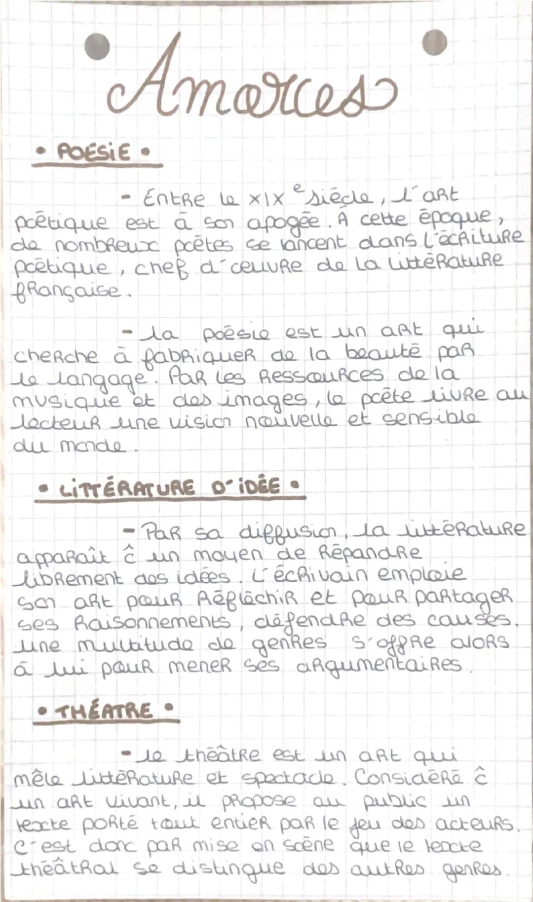 Amorces
• POESIE.
- Entre le XIXe siècle, l'art
poétique est à son apogée. A cette époque,
de nombreux poètes se lancent dans l'écriture
poé