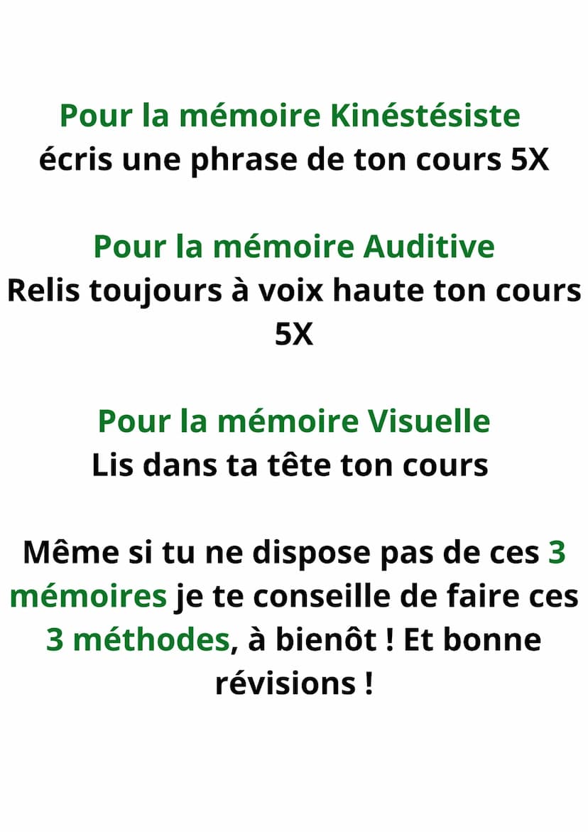 LA MÉTHODE KAV: APPRENDRE
RAPIDEMENT ! LA MÉMOIRE KINÉSTÉSISTE :
GODFATHER
Into the words l
Tu apprends en écrivant, tu associe les
images à