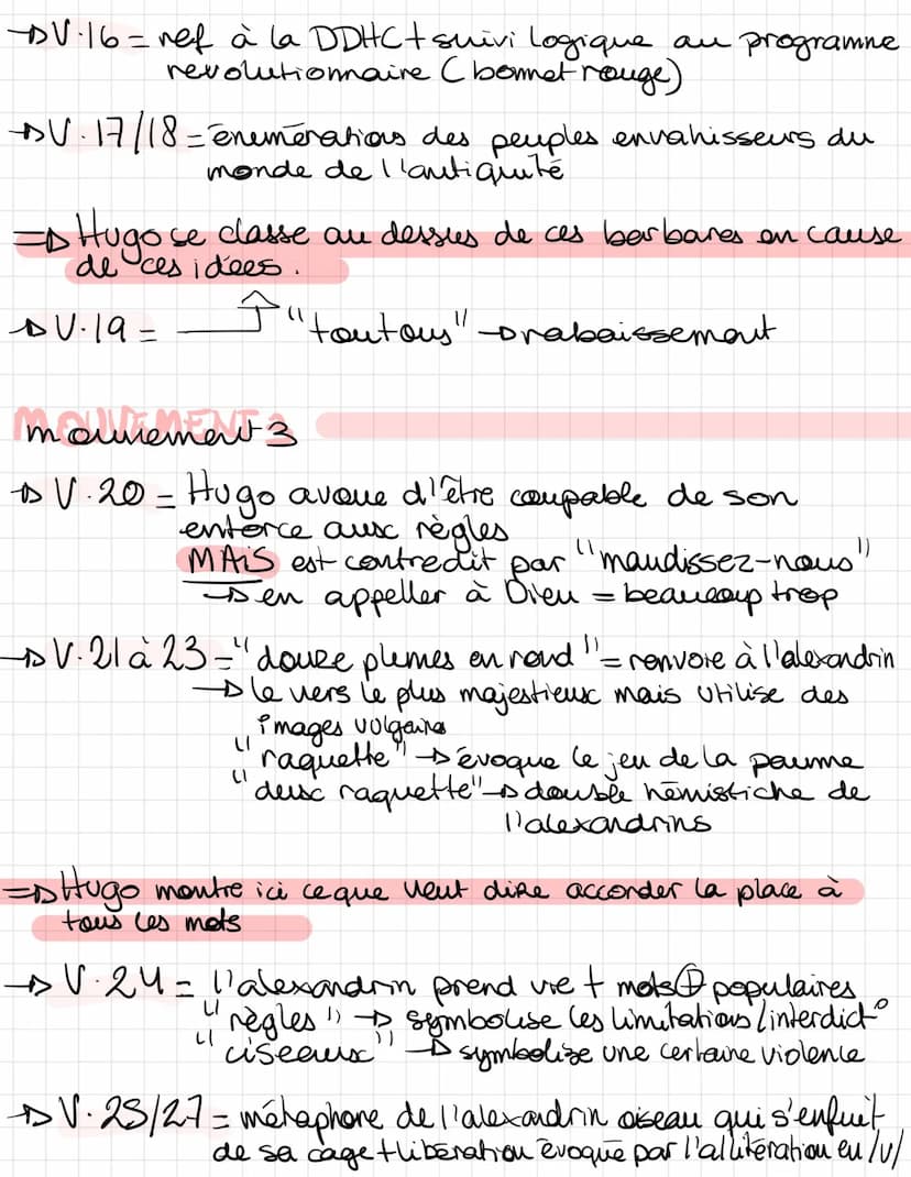 DV.27/28 - ces vers servent de conclusion où
I'on retrouve la notion d'infini célèste
Concursion
се
Ce poème est un véritable manifeste du r