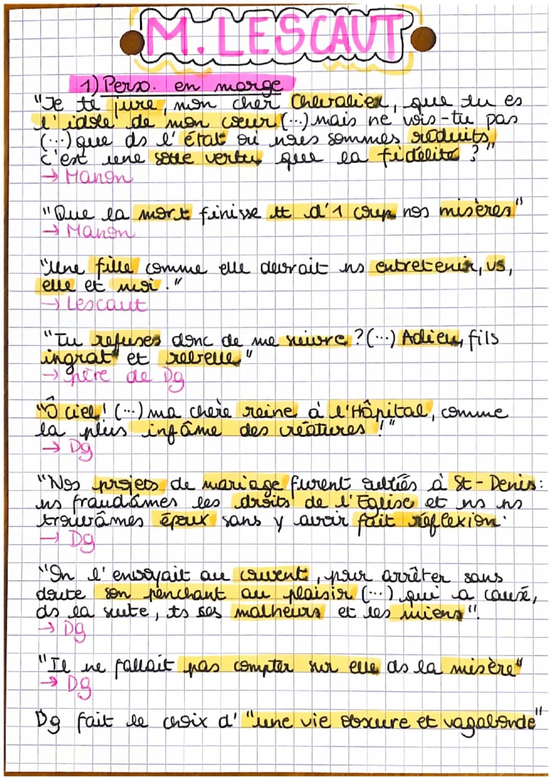 •MILESCAUT
1) Pers. en morge
"Je te jure, mon cher Chlevalier, que tu es
I'idole de mon weuer (...) mais ne wis-tu pas
(...) que as I'' état
