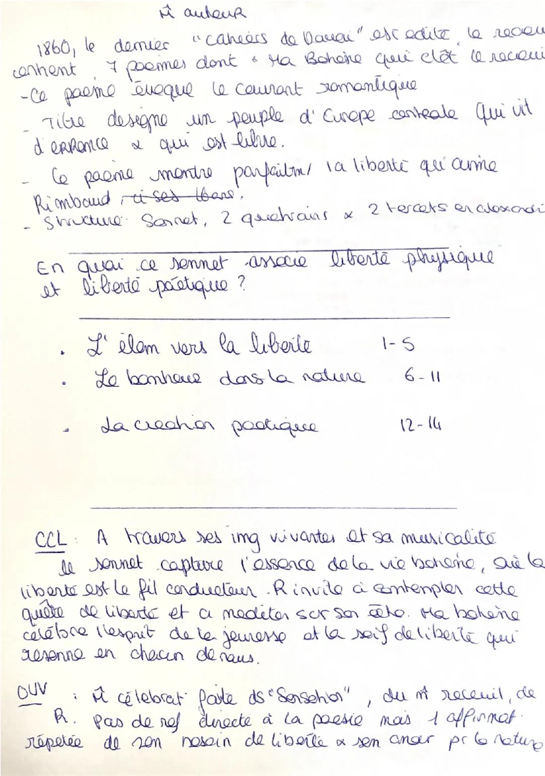 Ma Bohème

Je m'en allais, les poings dans mes poches crevées;
Mon paletot¹ aussi devenait idéal;
J'allais sous le ciel, Muse² ! et j'étais 