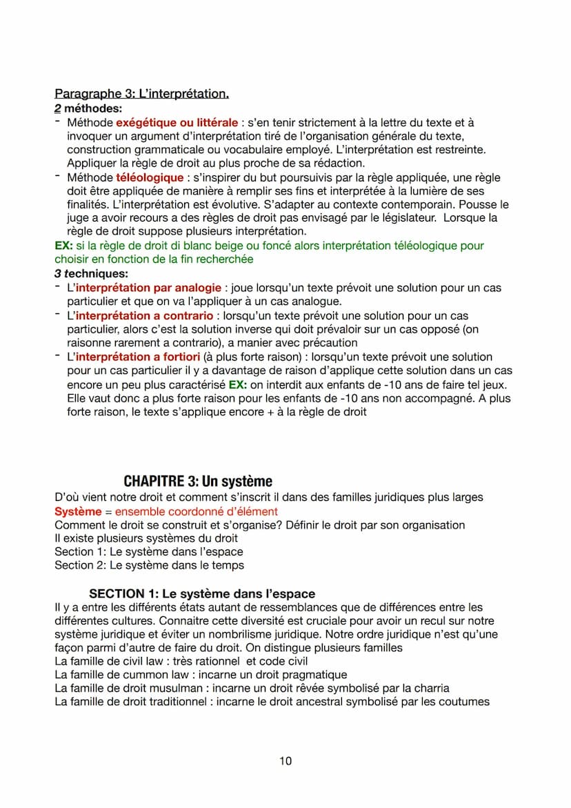 INTRODUCTION AU DROIT
Introduction
Il n'existe pas de réel introduction au droit, parce que en droit il n'y a pas réellement de
premiers élé