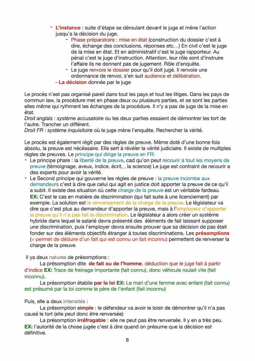 INTRODUCTION AU DROIT
Introduction
Il n'existe pas de réel introduction au droit, parce que en droit il n'y a pas réellement de
premiers élé