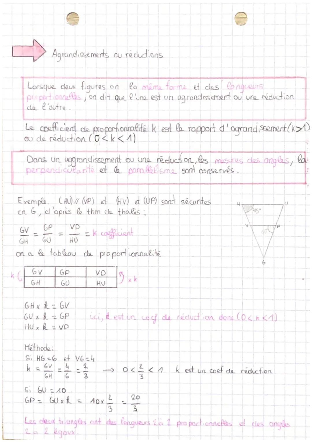 # CHAPITRE 1

THEOREME DE THALES

Theoreme de thales.

Soient cleux droites (cl) et (d') secantes
en A. Get M sont deux points cle (d)
disti