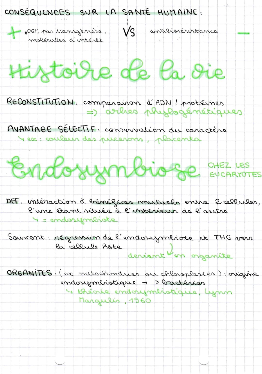 28110/22
THG entre bactéries
Transferts horizontaux de gènes
BACTERIES:
POINT HIST: expériences de Frédéric Griffith (début XIX²)
& d' Avery