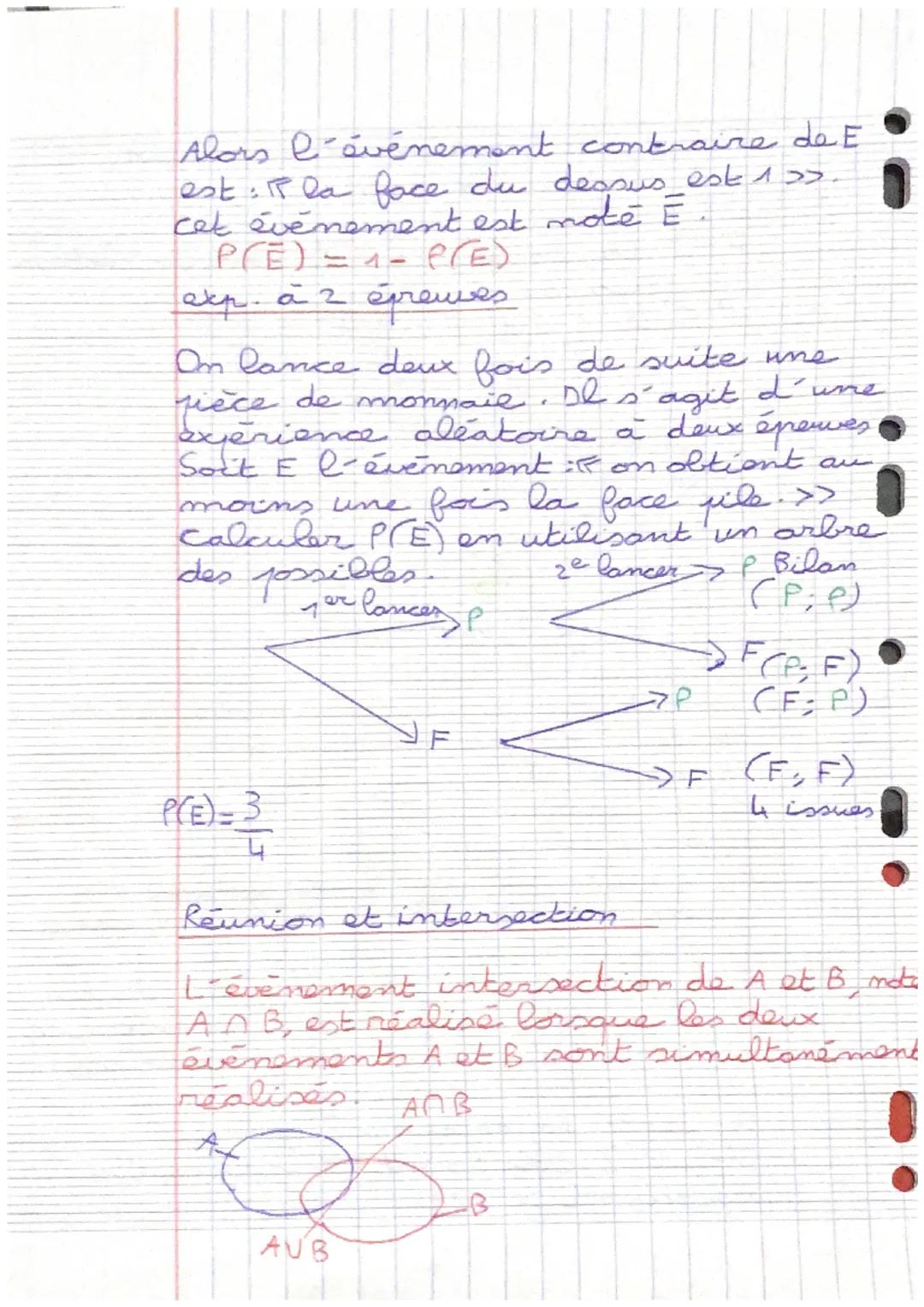 mathématiques révisions zonde

brobabilitáم

expérience aléakocre

Une exiérience est aléatoire lorsquelle
a plusieurs résultats ou issues e