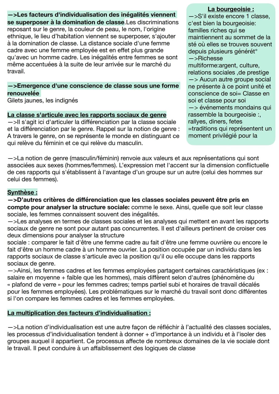 Comment est structuré la société française actuelle?
I-es multiples facteurs de la structuration
et de hiérarchisation de l'espace social
La