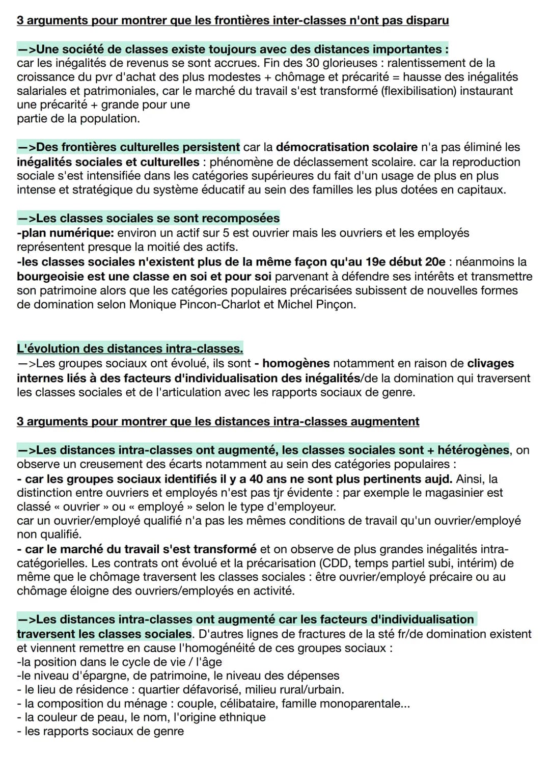 Comment est structuré la société française actuelle?
I-es multiples facteurs de la structuration
et de hiérarchisation de l'espace social
La