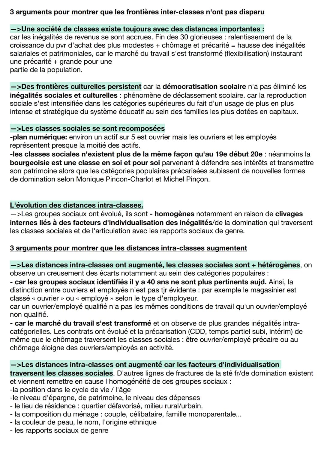 Comment est structuré la société française actuelle?
I-es multiples facteurs de la structuration
et de hiérarchisation de l'espace social
La