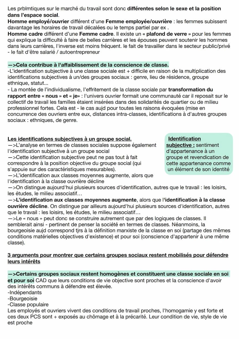 Comment est structuré la société française actuelle?
I-es multiples facteurs de la structuration
et de hiérarchisation de l'espace social
La