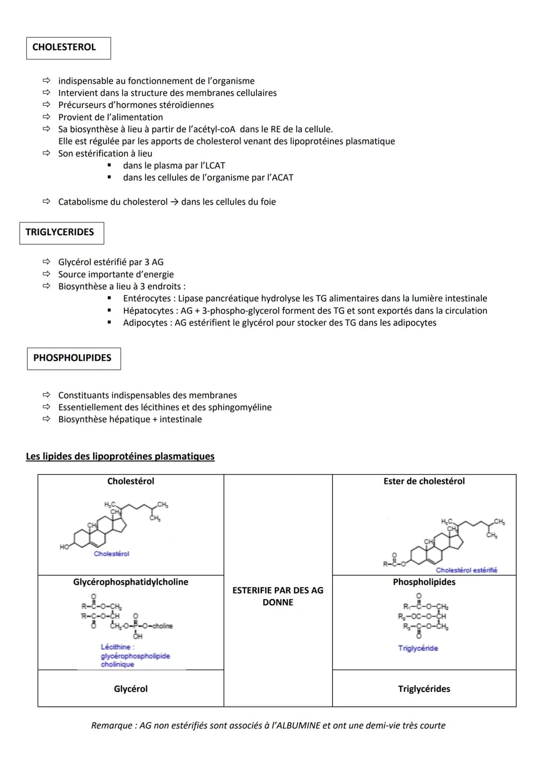 INTRODUCTION
Définition Substances hydrocarbonées
Caractéristiques
RÔLES
CLASSIFICATION
Hydrophobes et liposolubles
Ils sont soit :
1. Les l