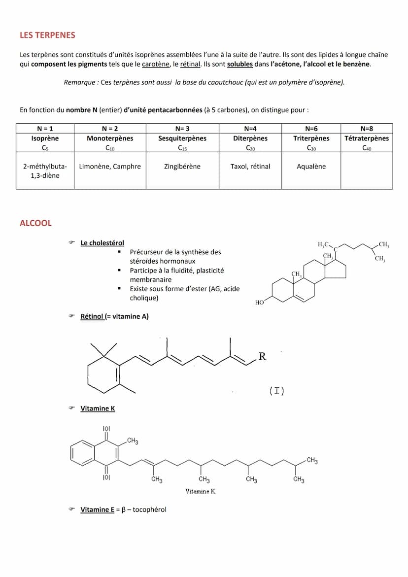 INTRODUCTION
Définition Substances hydrocarbonées
Caractéristiques
RÔLES
CLASSIFICATION
Hydrophobes et liposolubles
Ils sont soit :
1. Les l