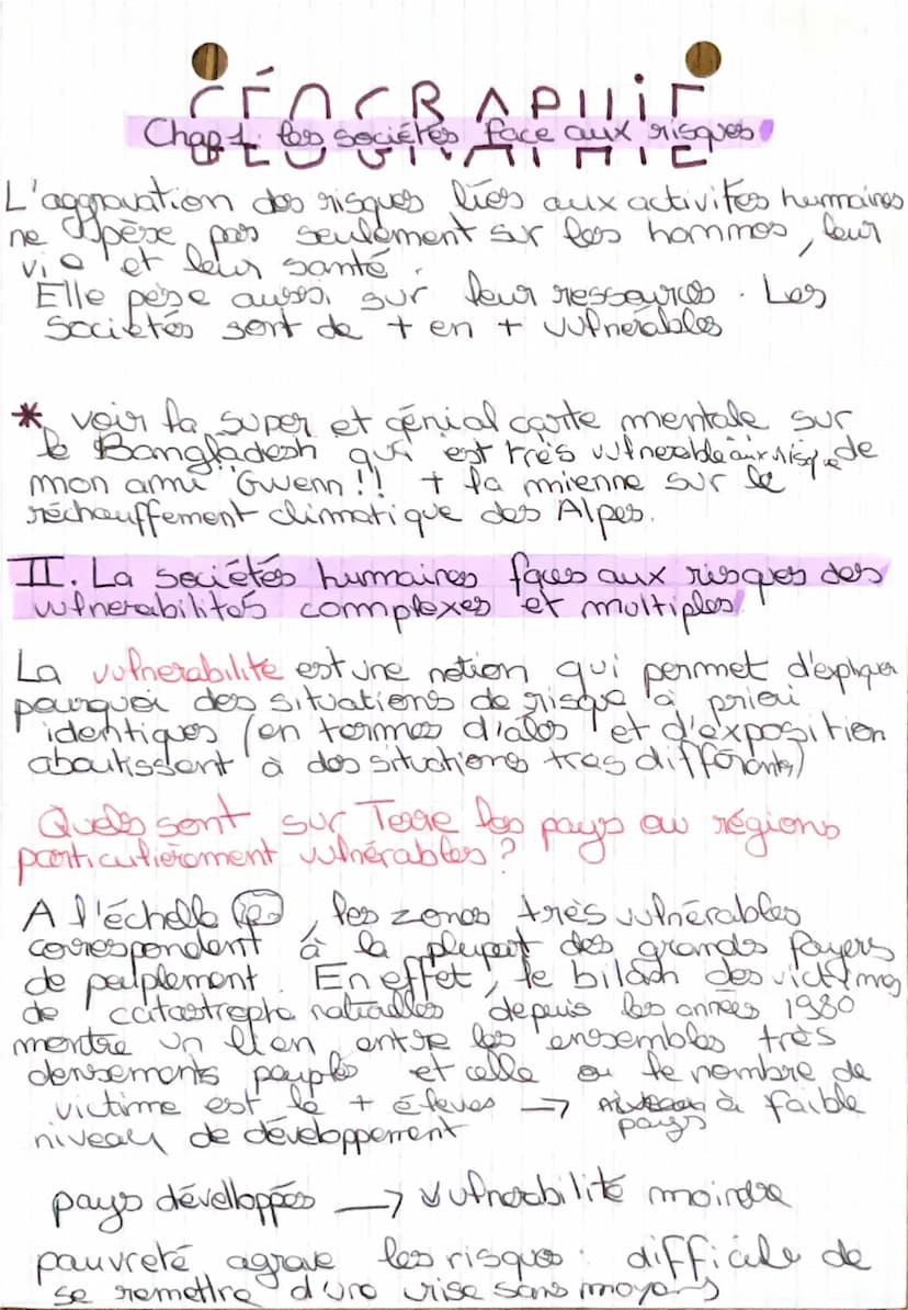cŕ
CLOCRA
Puir
Des
Chapt. Por seciétés face aux risques
Introduction. Les risques d'origine naturelles et
hummaine sont nombreux sur les glo