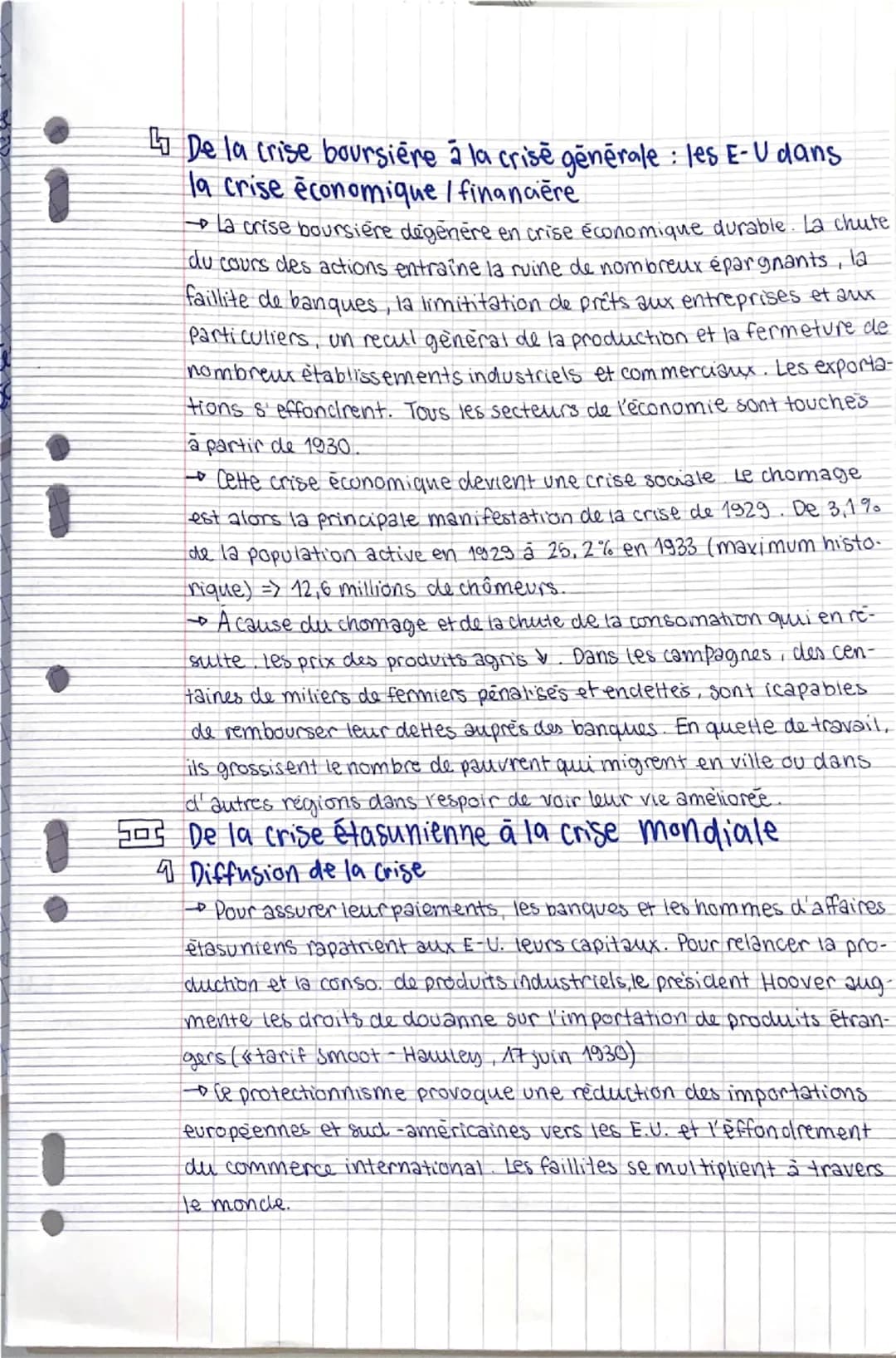 hist
impact de la crise de
1929
Comment la crise économique déséquilibre-t-elle
Les sociétés et les États dans le monde ?
déséquilibres écon