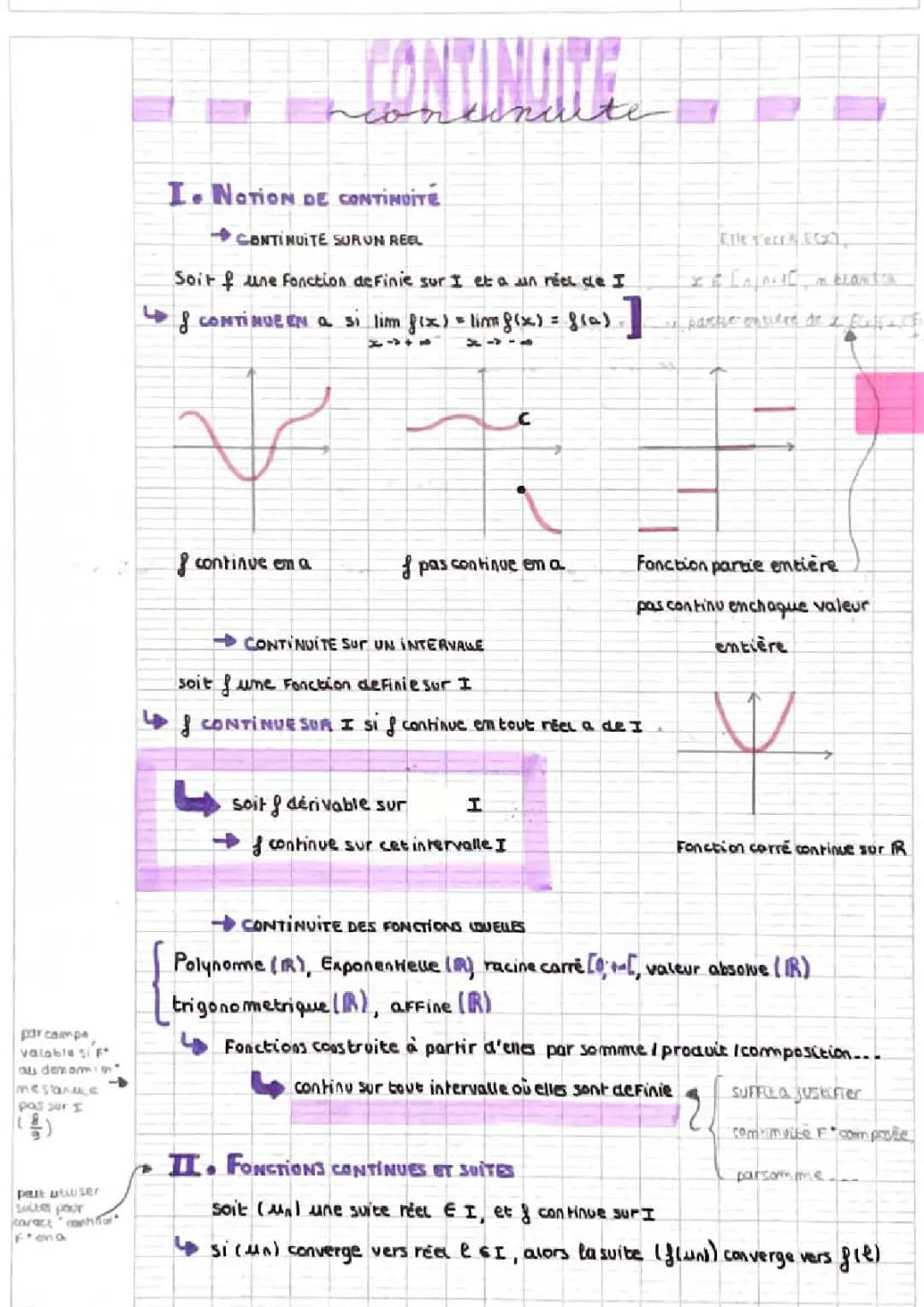 Découvre la Continuité et Convergence des Fonctions avec des Exemples!