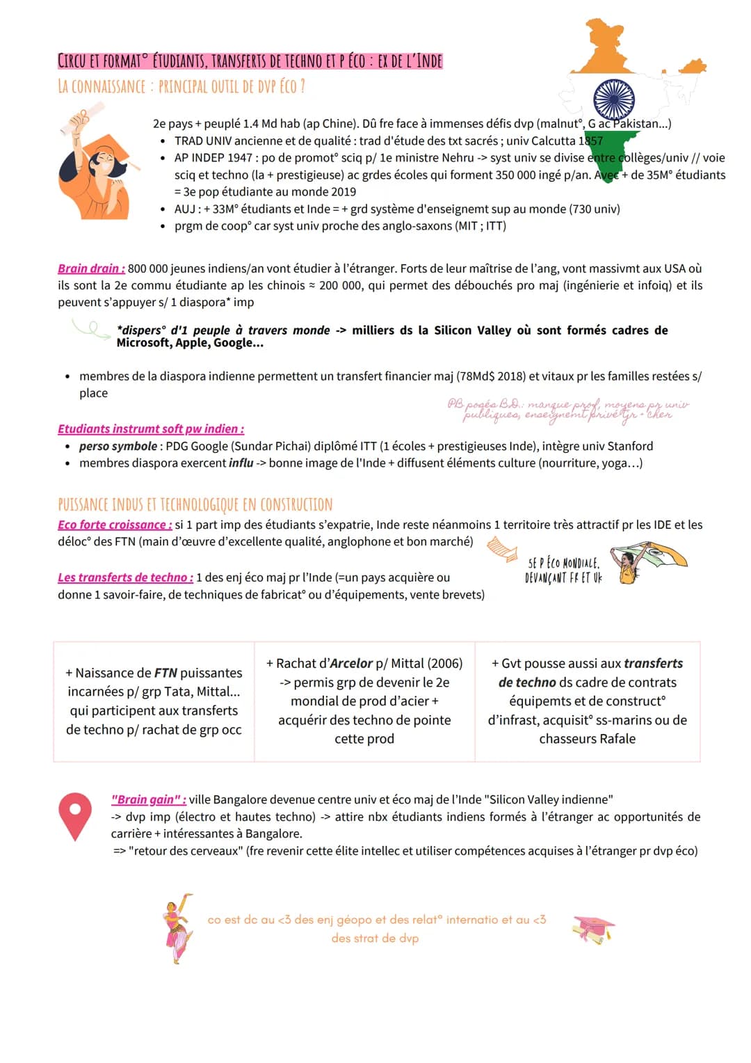 GEOPO L'ENJEU DE LA CONNAISSANCE
thème 4
INTRODUCTION
"La connaissance est l'unique ressource qui ait du sens auj. [...] Elle devient 1 moye