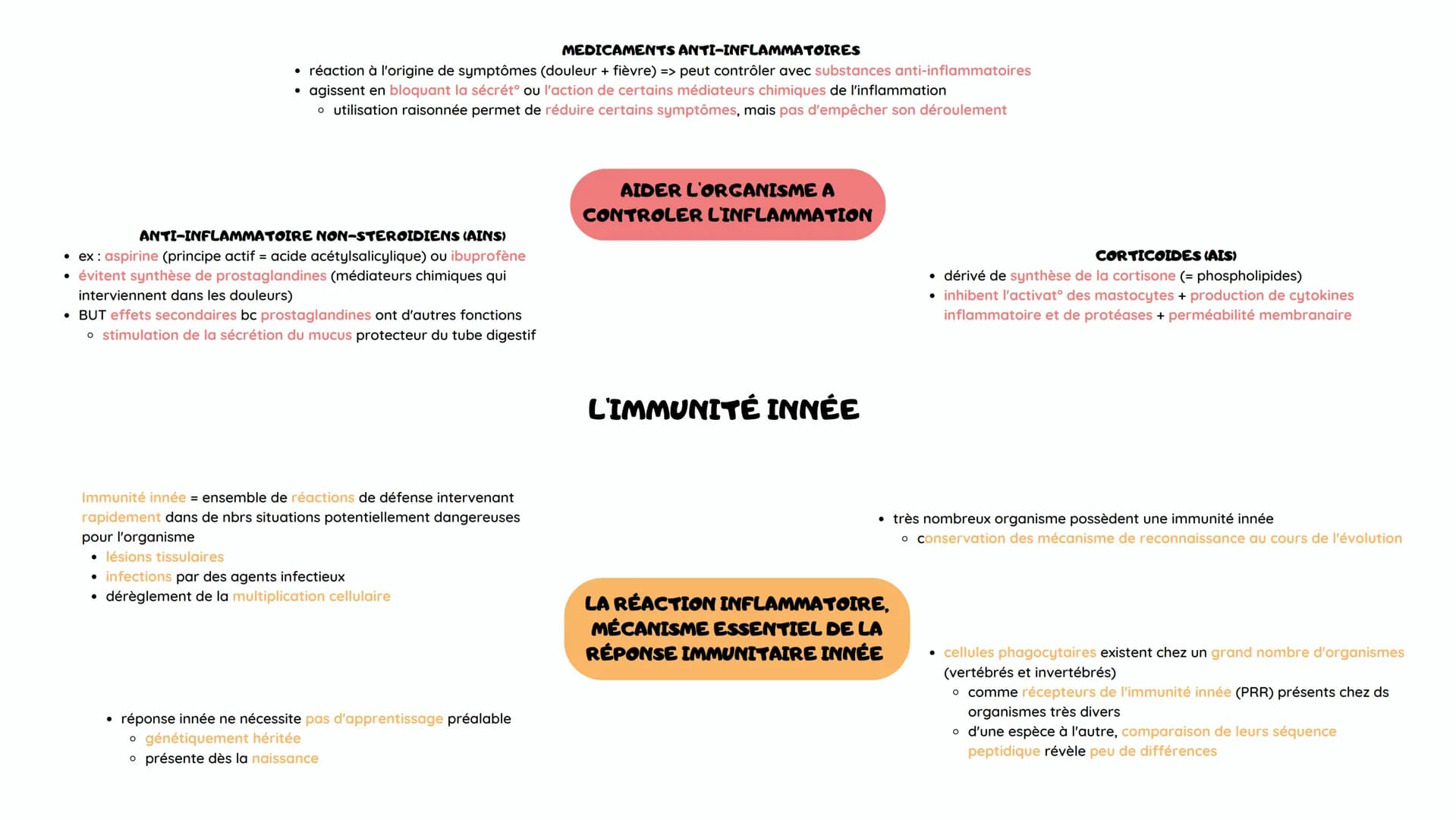 ●
système immunitaire => protège de pathogènes très variés (virus,
bactéries, champi, parasites)
●
o constitué d'organes, cells, molécules q