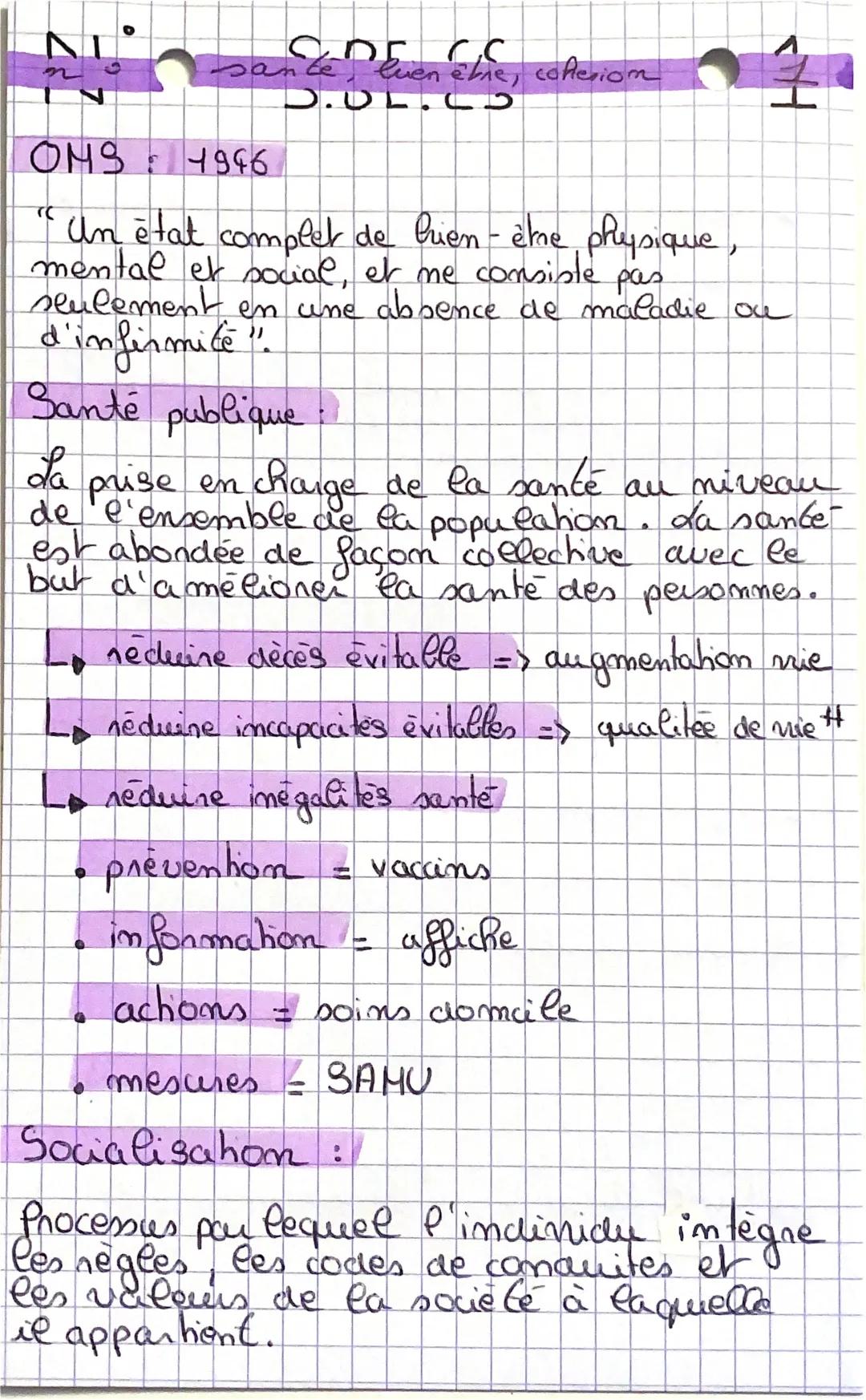Santé et Bien-Être : Clés pour une Cohésion Sociale
