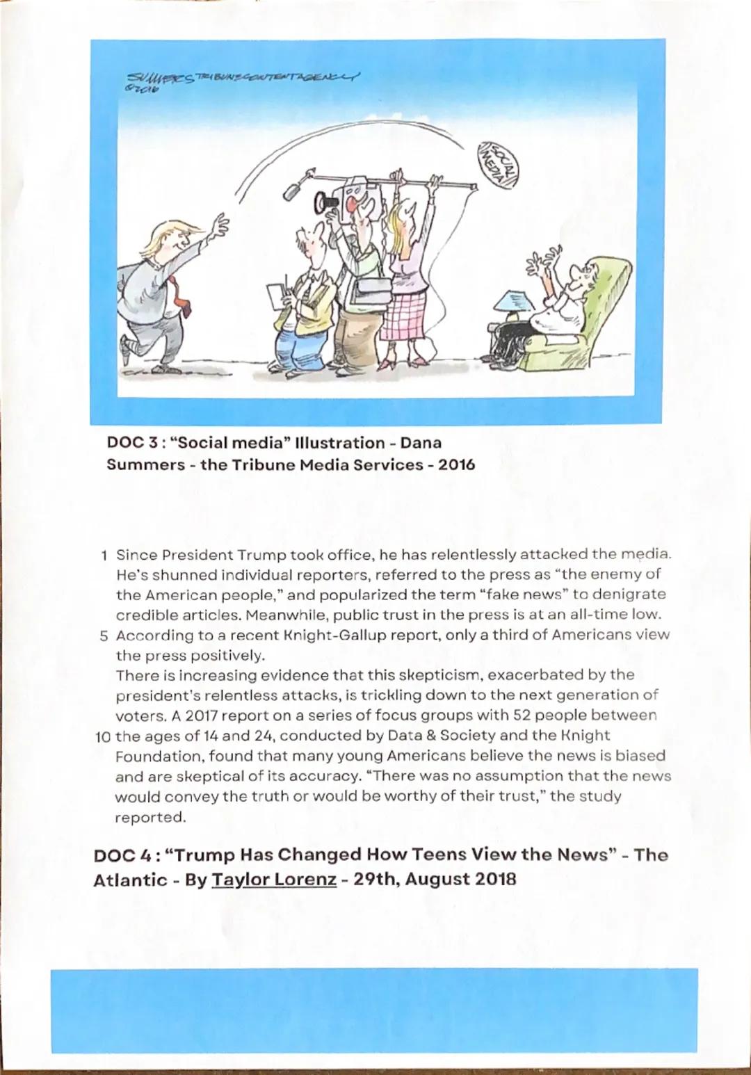 Dupuis Lou-Anne
Lycée Claude Fauriel

"Does the media and social
media influence the American
youth concerning climate
change in the United 