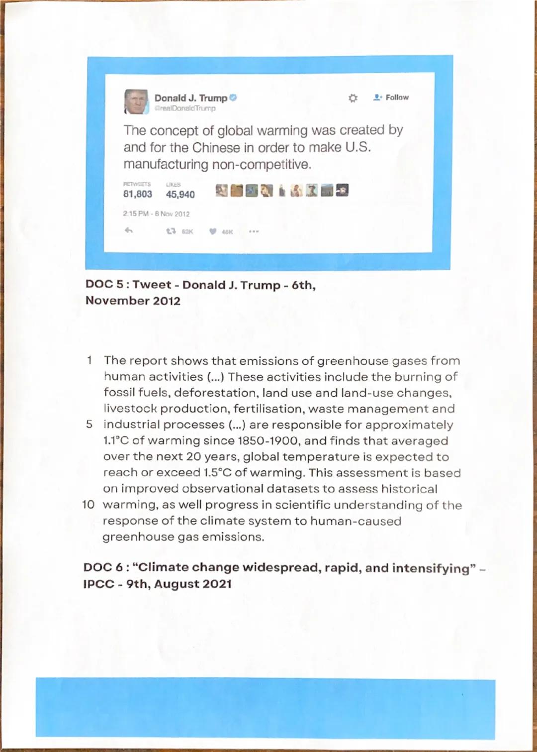 Dupuis Lou-Anne
Lycée Claude Fauriel

"Does the media and social
media influence the American
youth concerning climate
change in the United 