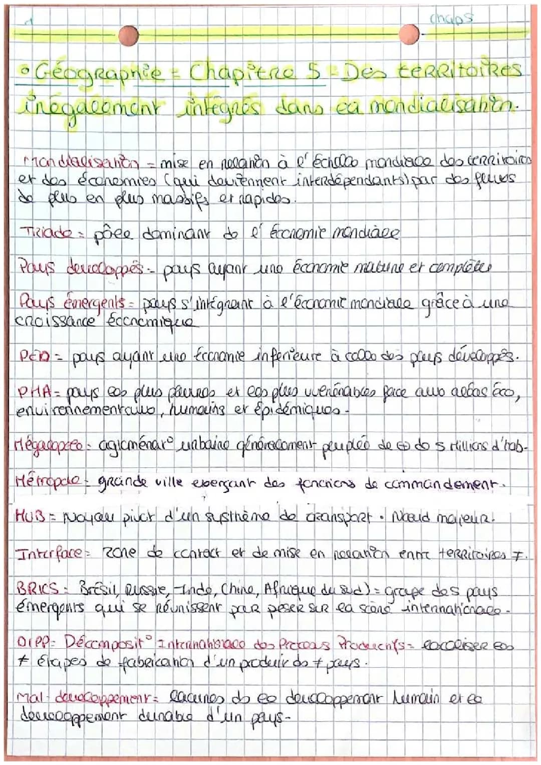 Découvre les Territoires dans la Mondialisation : Intégrations et Rivalités