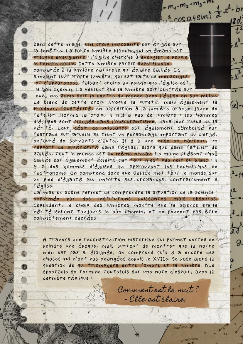 bc.
Ion
auteur
Bertolt Brecht
29
Brecht écrit La Vie de Galilée au XXe siècle, plus de trois cent
ans après qu'il ait vécu. Ce choix montre 
