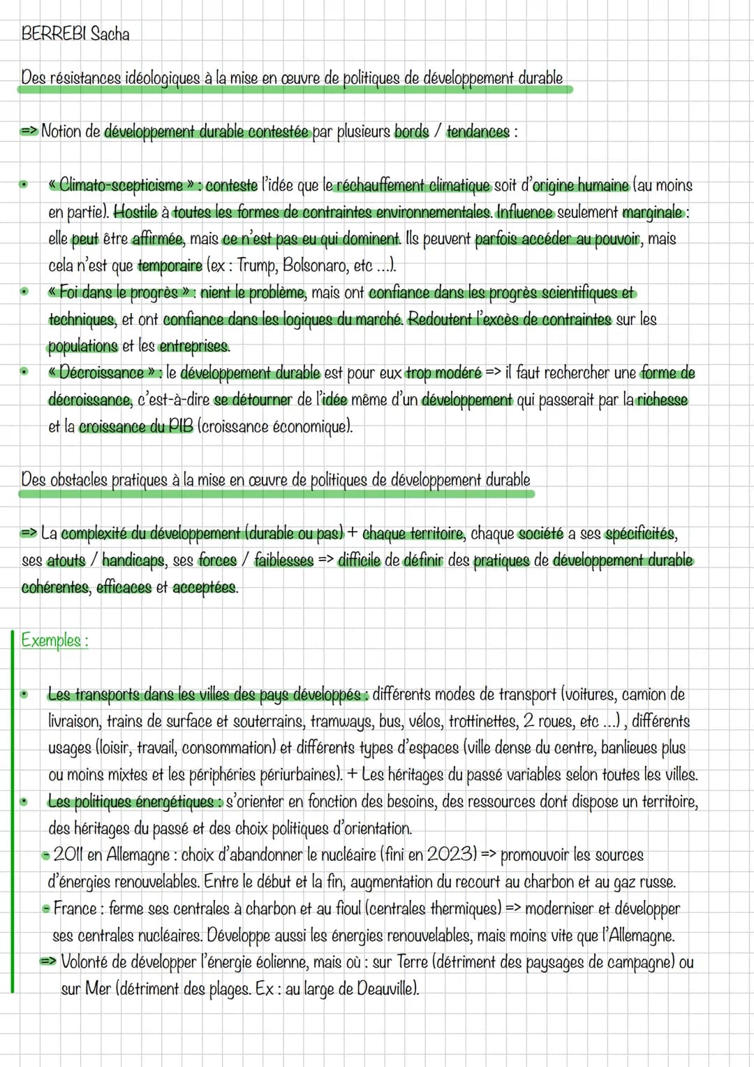 BERREBI Sacha
Introduction
Des états dans des situations très variées entre les territoires qui encadrent les pop. (Principalement les
états