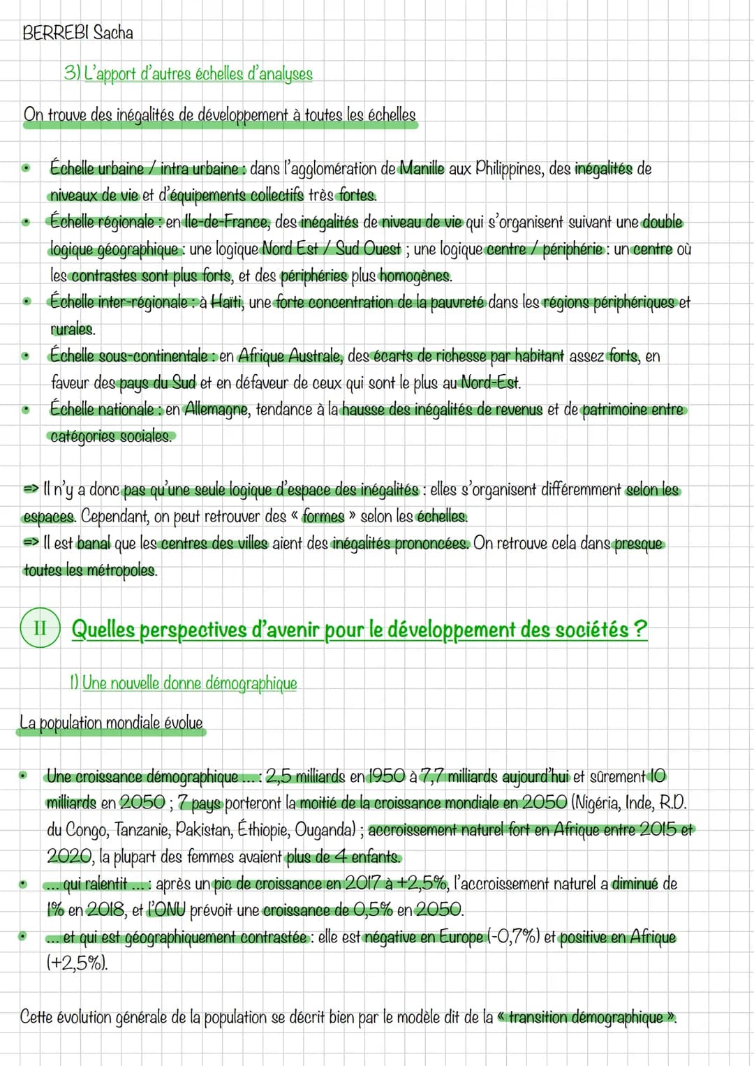 BERREBI Sacha
Introduction
Des états dans des situations très variées entre les territoires qui encadrent les pop. (Principalement les
états
