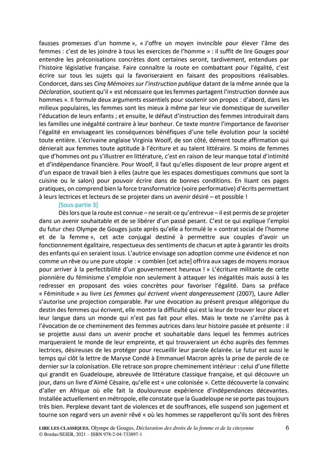 Dissertation 1
Proposition de corrigé
Sujet :
<< J'écris pour que vous sachiez ; je crie pour que vous entendiez ; je marche en avant pour q