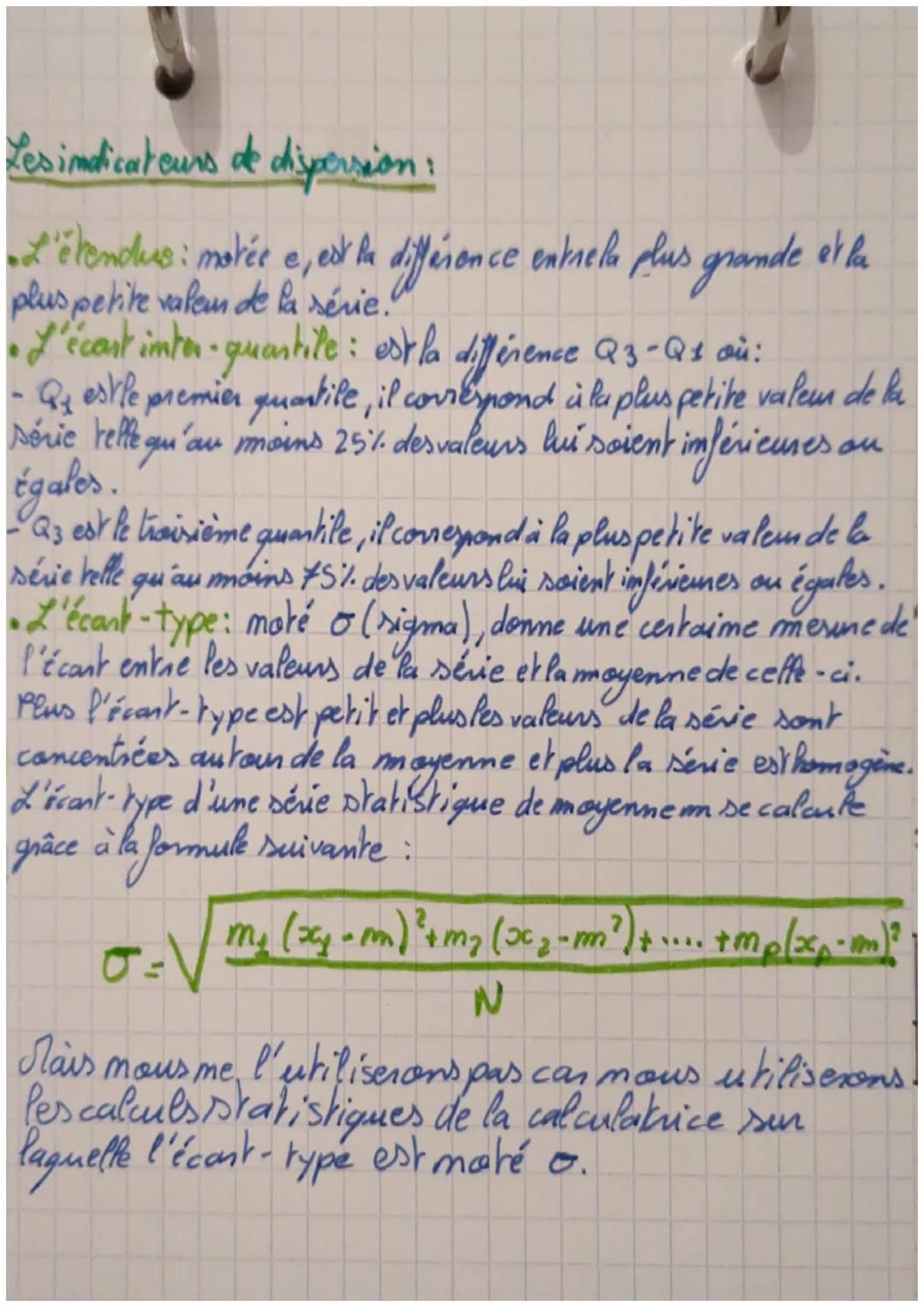 # Les statistiques

Vocabulaire:
Population: c'est l'ensemble sur lequel porte l'étude
Individus éléments qui compose la population
effectil