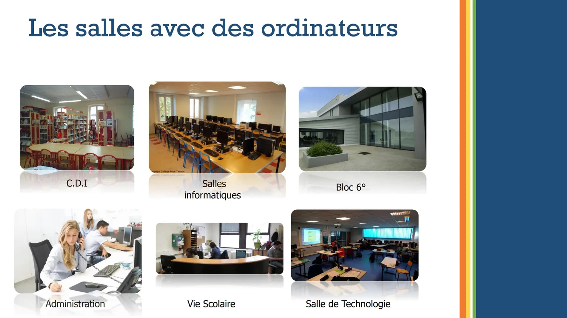 Le réseau
informatique du
collège
tit
U Dans le réseau informatique du
collège, il y a:
UN SERVEUR
UNE BORNE WIFI
€
0
DES ORDINATEURS
10
UN
