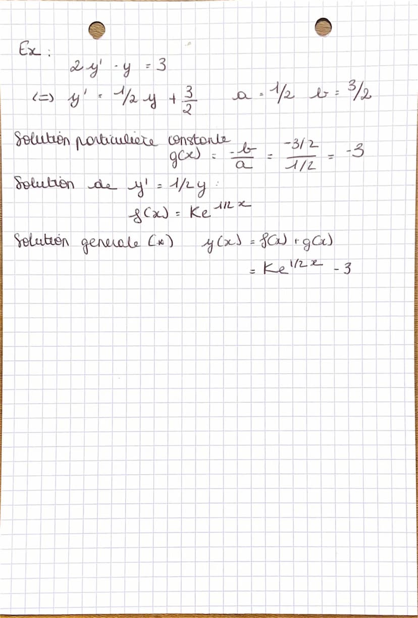 EQUATIONS DIFFERENTI
Primitives des fonctions usuelles!
ponction
f(x) = a
f(x)=x²
f(x)=1
f(x)=1/x
8(x)=
√x
f(x)= ex
Operations
x²
fonction
2