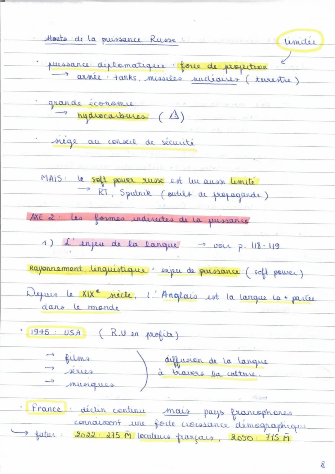 
<h2 id="introductiondynamiquesdespuissancesinternationales">Introduction: Dynamiques des puissances internationales</h2>
<p>Les caractérist