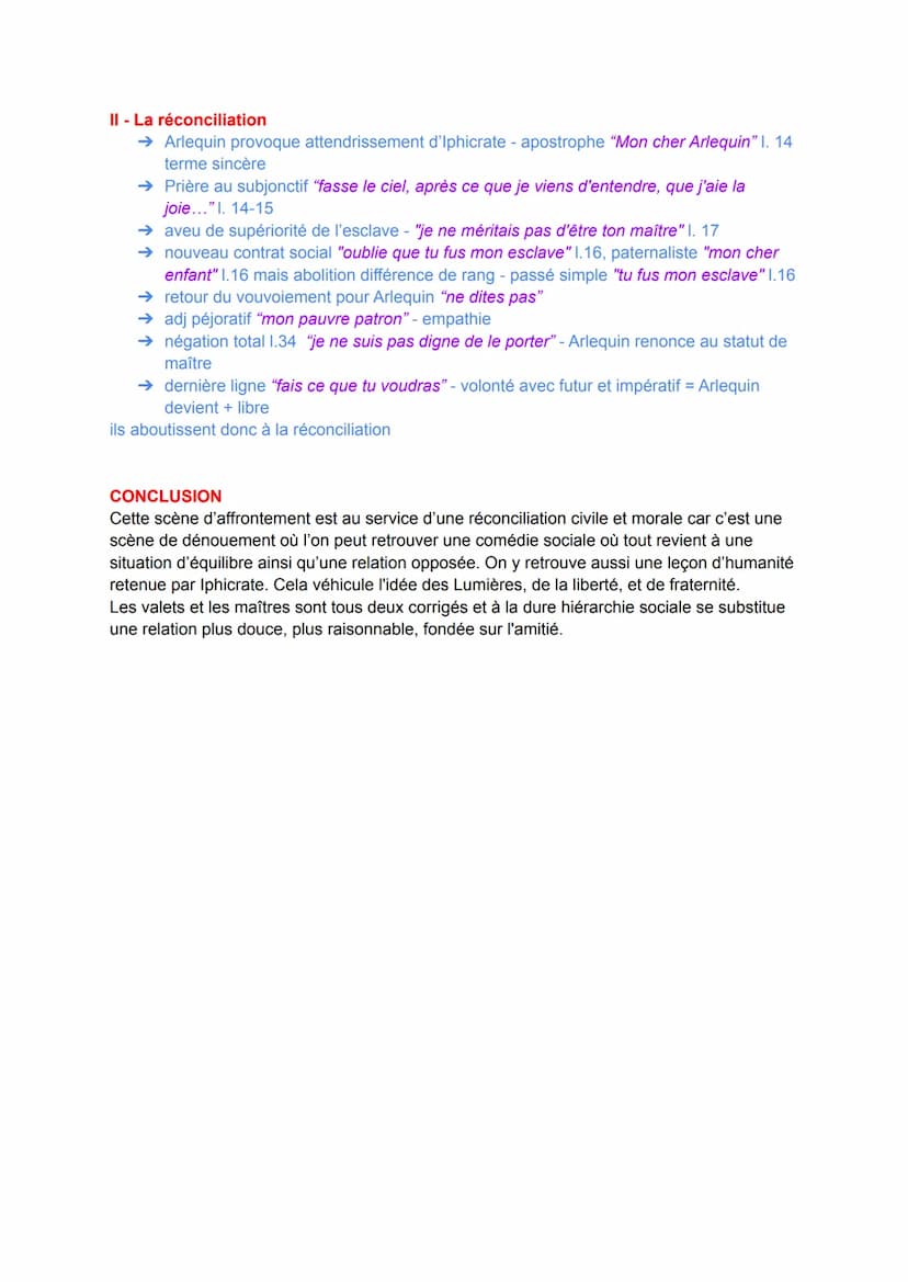 texte n°8
"L'île des esclaves", Marivaux, Acte I, scène 9
Extrait de l'acte I, scène 9 "IPHICRATE va tu n'es qu'un ingrat" à "IPHICRATE fais