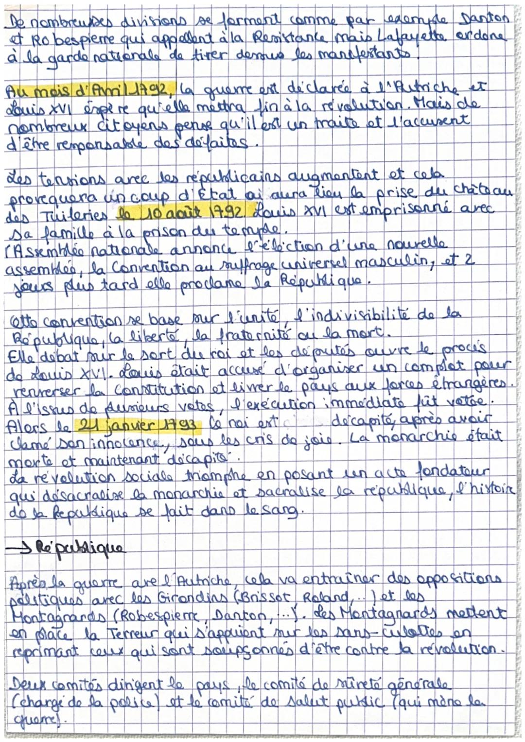 # Histoire : l'Europe lace aux révolutions

Ηλ.

Fin du XVIII marqué par des tensions Sociales,
politiques et financières (revolte du parlem