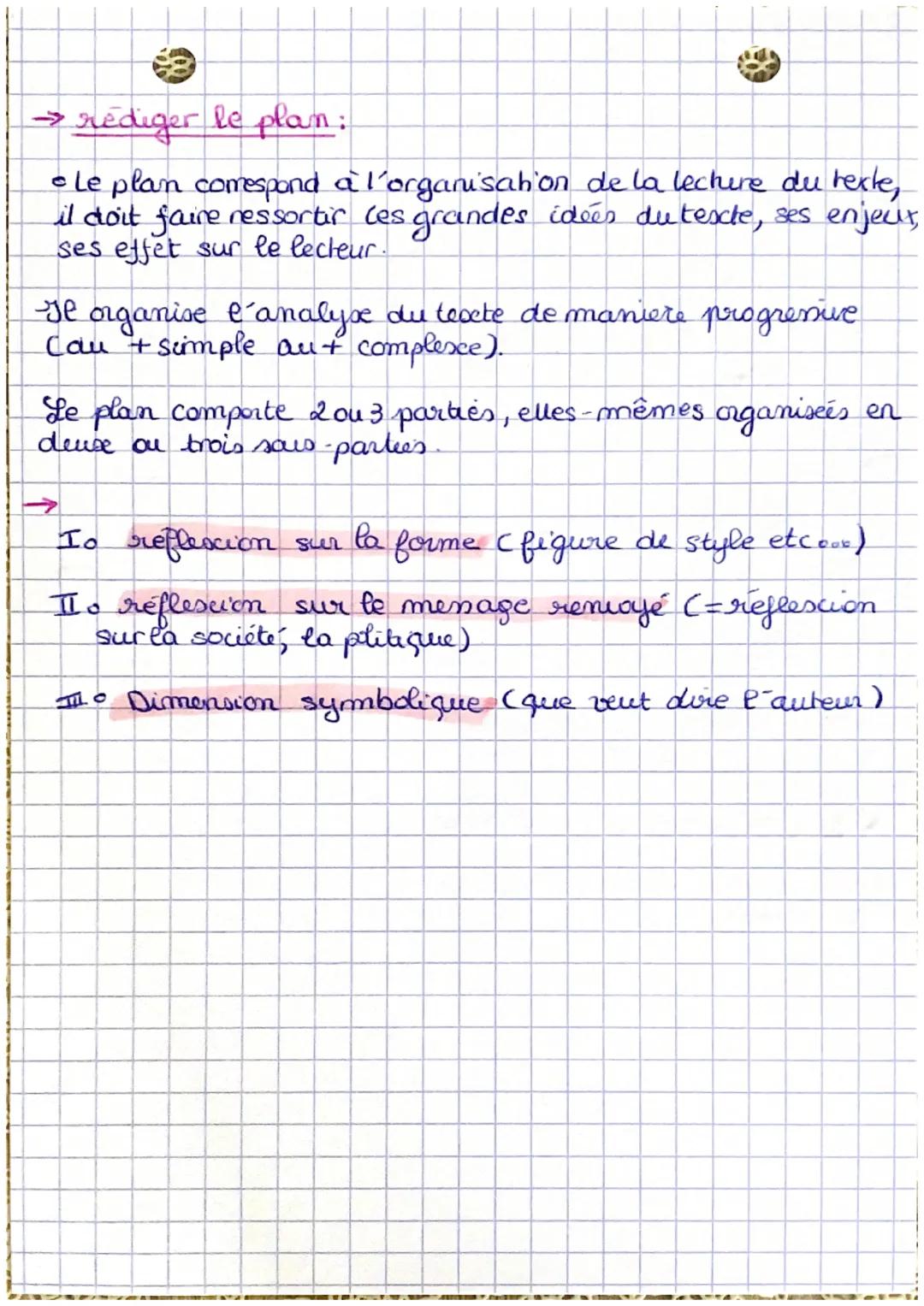 • FRANÇAIS
LE COMMENTAIRE
→ rediger l'introduction
10 (amorce
ex: Le thème de [l'amour, la guere...] est un topos litteraie
or [e auteur] ex