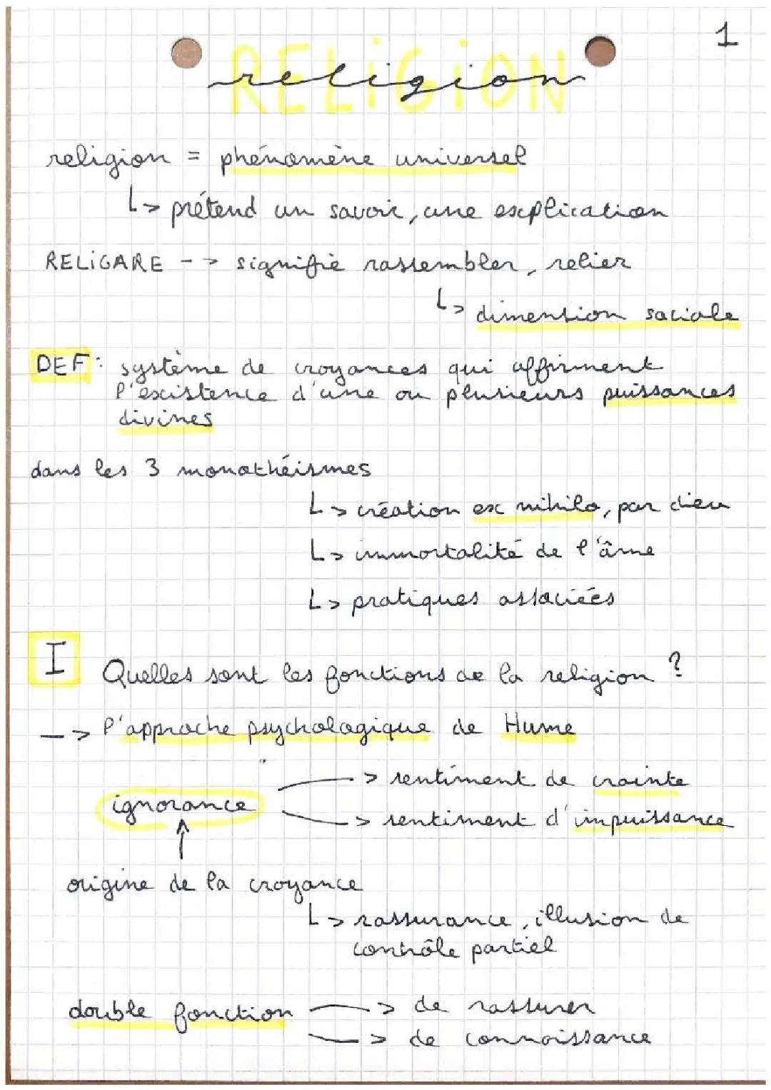 La Religion en Philosophie : Étude Complète