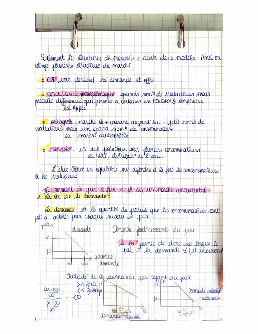 
<p>Le marché concurrentiel est un concept économique majeur qui repose sur la loi de l'offre et la demande. Il est important de comprendre 