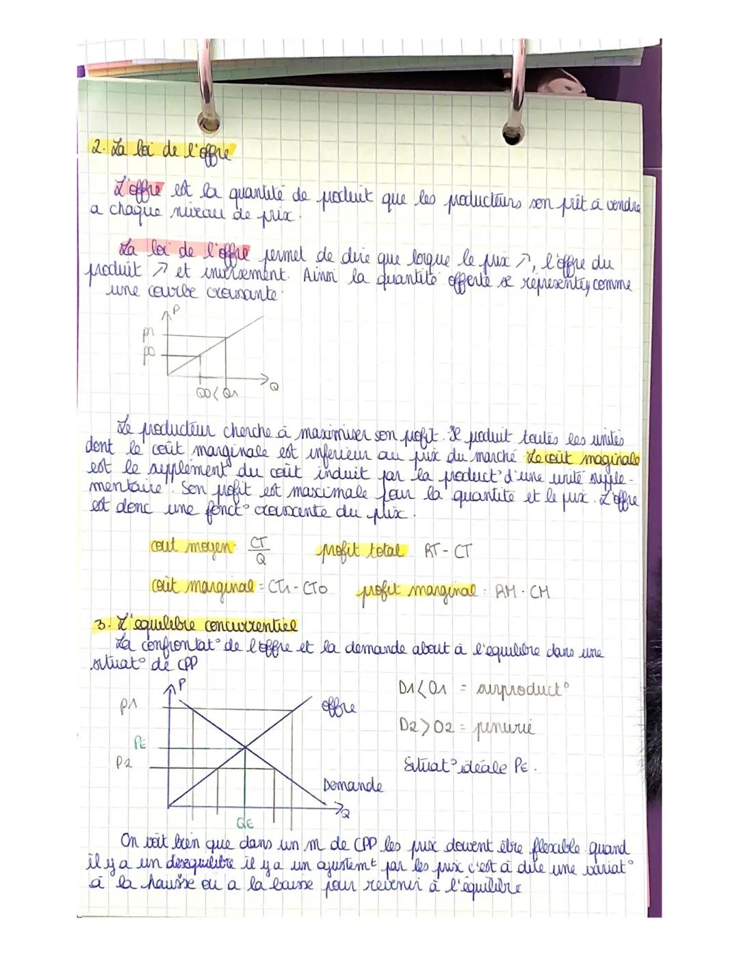 
<p>Le marché concurrentiel est un concept économique majeur qui repose sur la loi de l'offre et la demande. Il est important de comprendre 