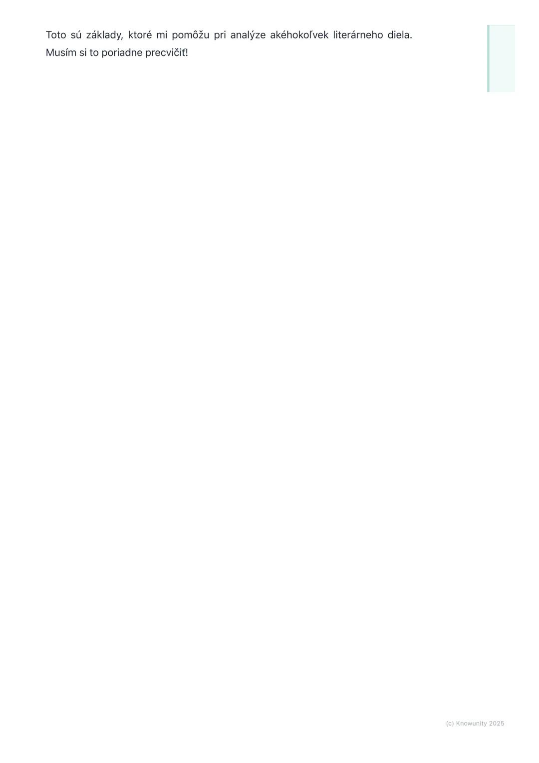 # Literárne pojmy

## 1. Prehľad literárnych pojmov

Ahojte! Takže, dnes si prejdeme kľúčové literárne pojmy, ktoré nám pomôžu
lepšie rozumi