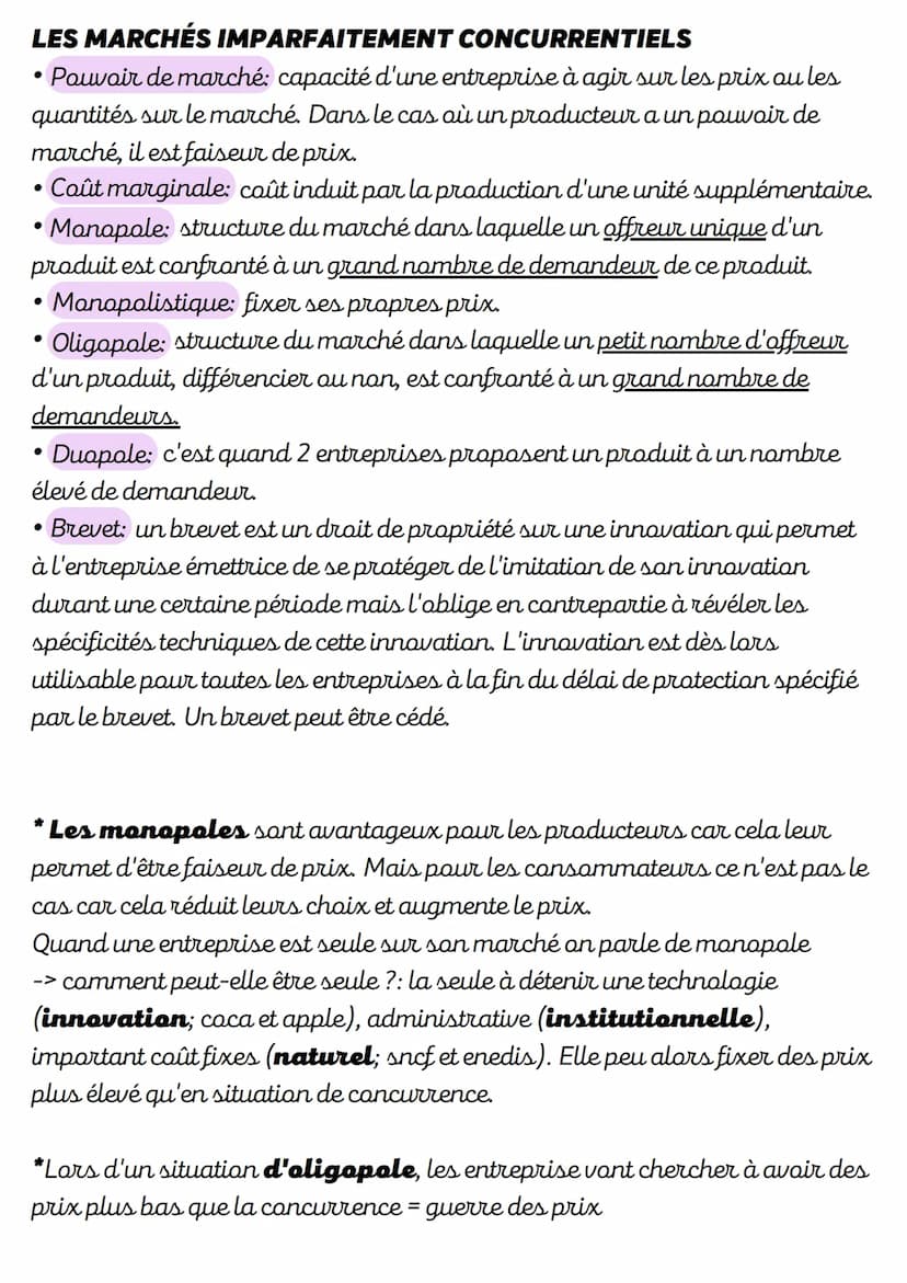 ses
CHAPITRE 2: COMMENT LES MARCHES IMPARFAITEMENT
CONCURRENTIELS FONCTIONNENT-ILS ?
INTRO et RAPPEL:
prix d'un billet d'avion 10/17 Décembr