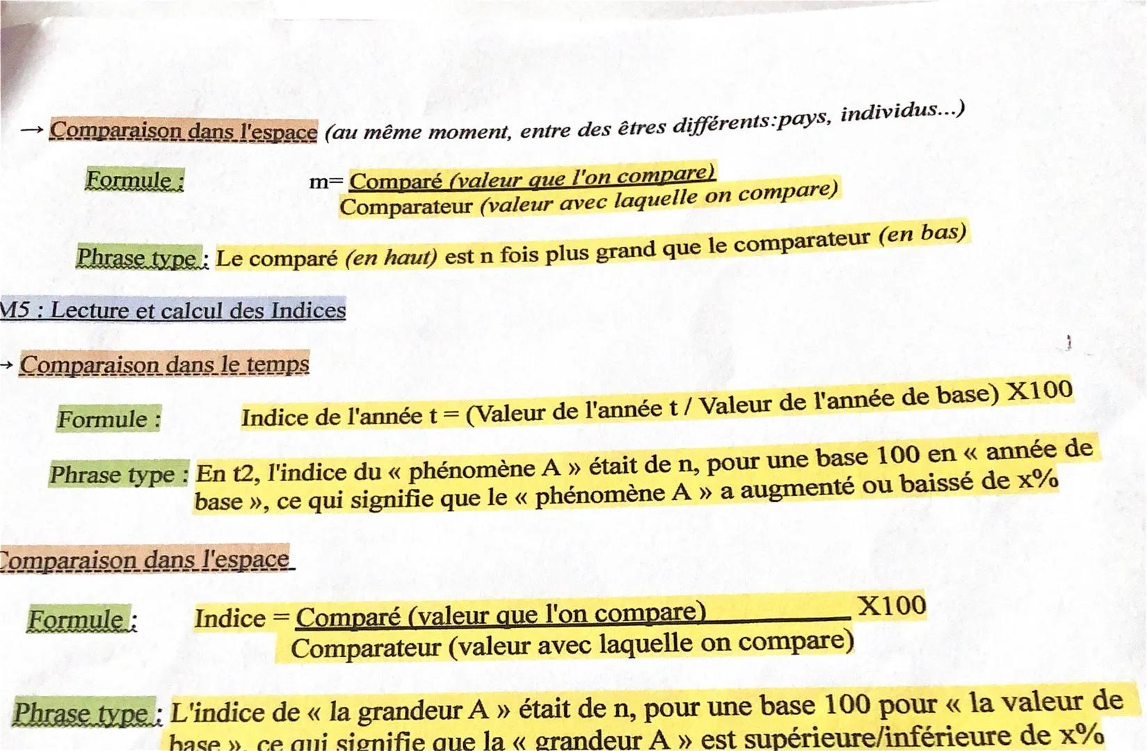 SES2
M1: Lecture des tableaux
Cerner le tableau
La source
Fiche méthode 1 : les outils fondamentaux
statistiques
L'année
Le titre + évolutio
