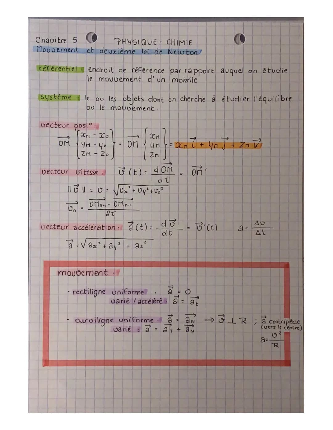Chap I
Physique Chimie
Transforma Acide-Base et pH
acide: espc. chim. capable de céder au I ion hydrogene Ht
base espc. chim. capable de cap