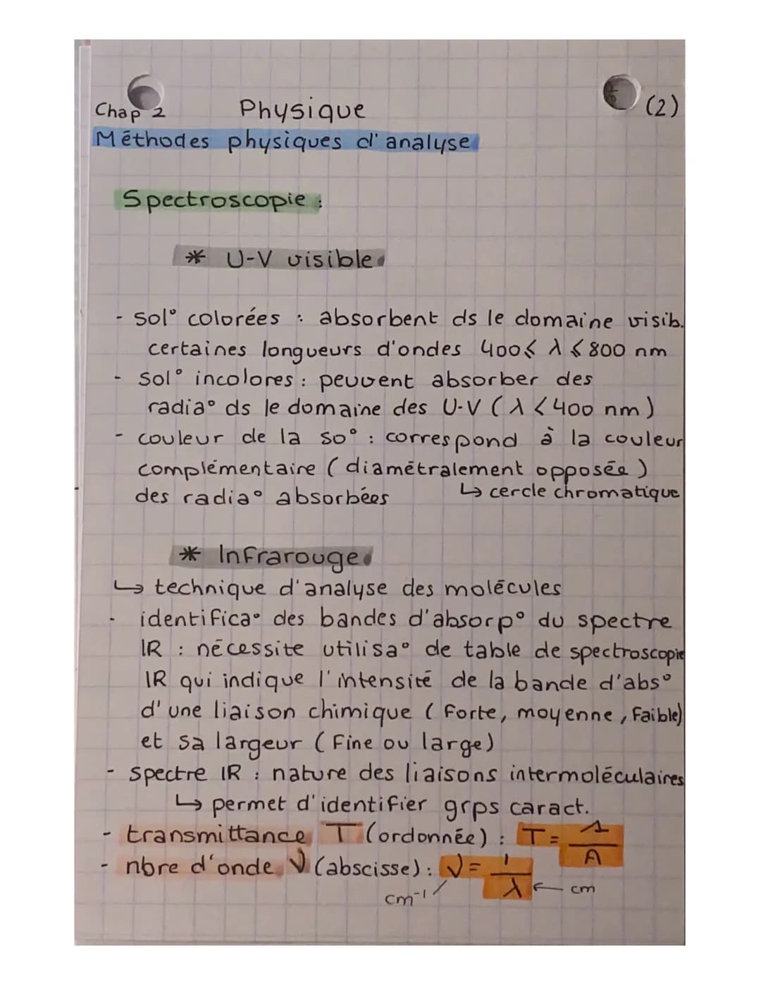 Chap I
Physique Chimie
Transforma Acide-Base et pH
acide: espc. chim. capable de céder au I ion hydrogene Ht
base espc. chim. capable de cap