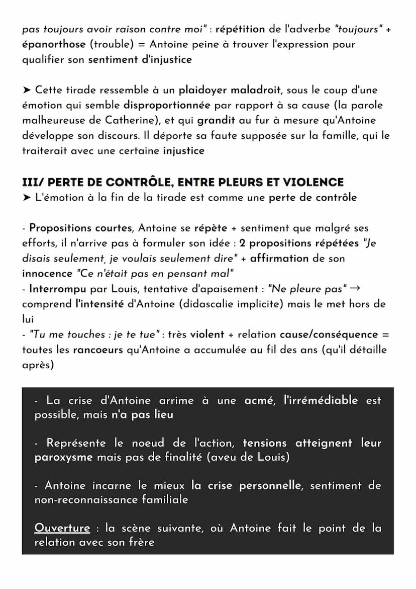 scène 2, partie 2
JUSTE LA FIN DU MONDE
1990/JEAN-LUC LAGARCE/ THÉÂTRE
RÉSUMÉ
-
Première partie (scène 11) : fin par un dialogue entre Antoi