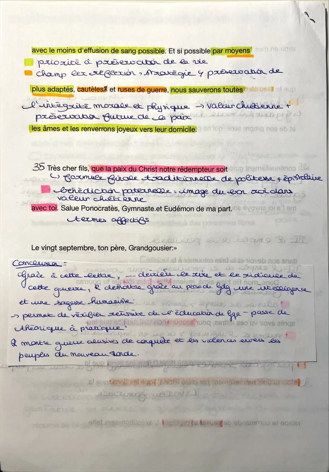 Parcours Rire et savoir
objet d'étude n°1
Extrait 2: chapitre 29: Lettre de Grandgousier à Gargantua
SIAN
Introduction:
Remise en contexte
l