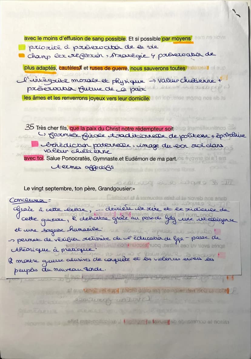 Parcours Rire et savoir
objet d'étude n°1
Extrait 2: chapitre 29: Lettre de Grandgousier à Gargantua
SIAN
Introduction:
Remise en contexte
l