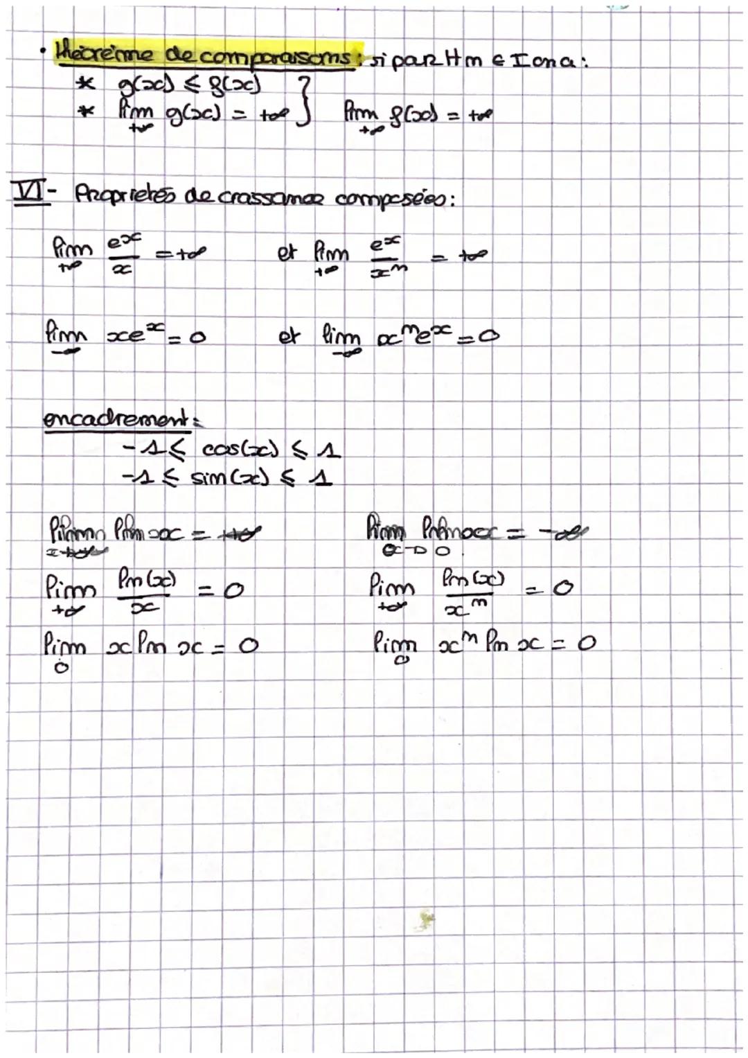 علم مستند
I- Limile d'une gonction a Pingimi
Pimite pimie à Pimgimi
Pim 8(oc) = L
Pim gloc) L
top
• Pirmite imgimie à l'imgimi
8(oc) = +∞
Pi