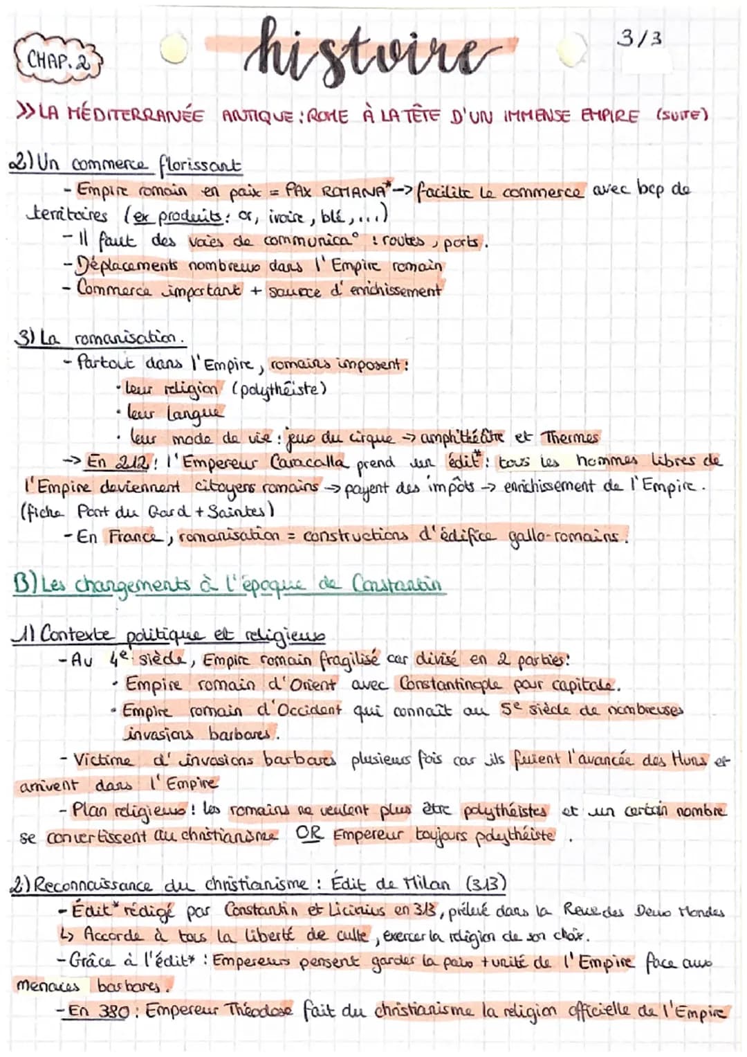 histoine
LA MÉDITERRANÉE ANTIQUE ! ROME À LA TÊTE D'UN IMMENSE EMPIRE
CHAP 23
Définitions:
- RÉPUBLIQUE: Régime politique dans lequel le pou