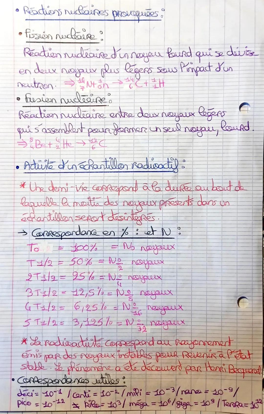 →
Physique -Rodicadiete
• Ecriture du negou ateriqura: 2X
avec X= symbole de telement
A = nombre do muchiars (protens trentroos)
2 = nembre 